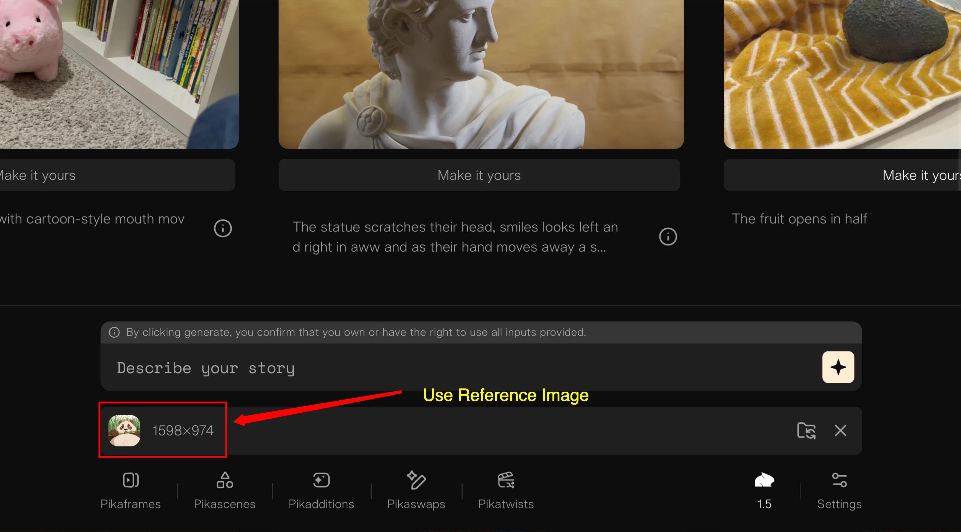 Using image references